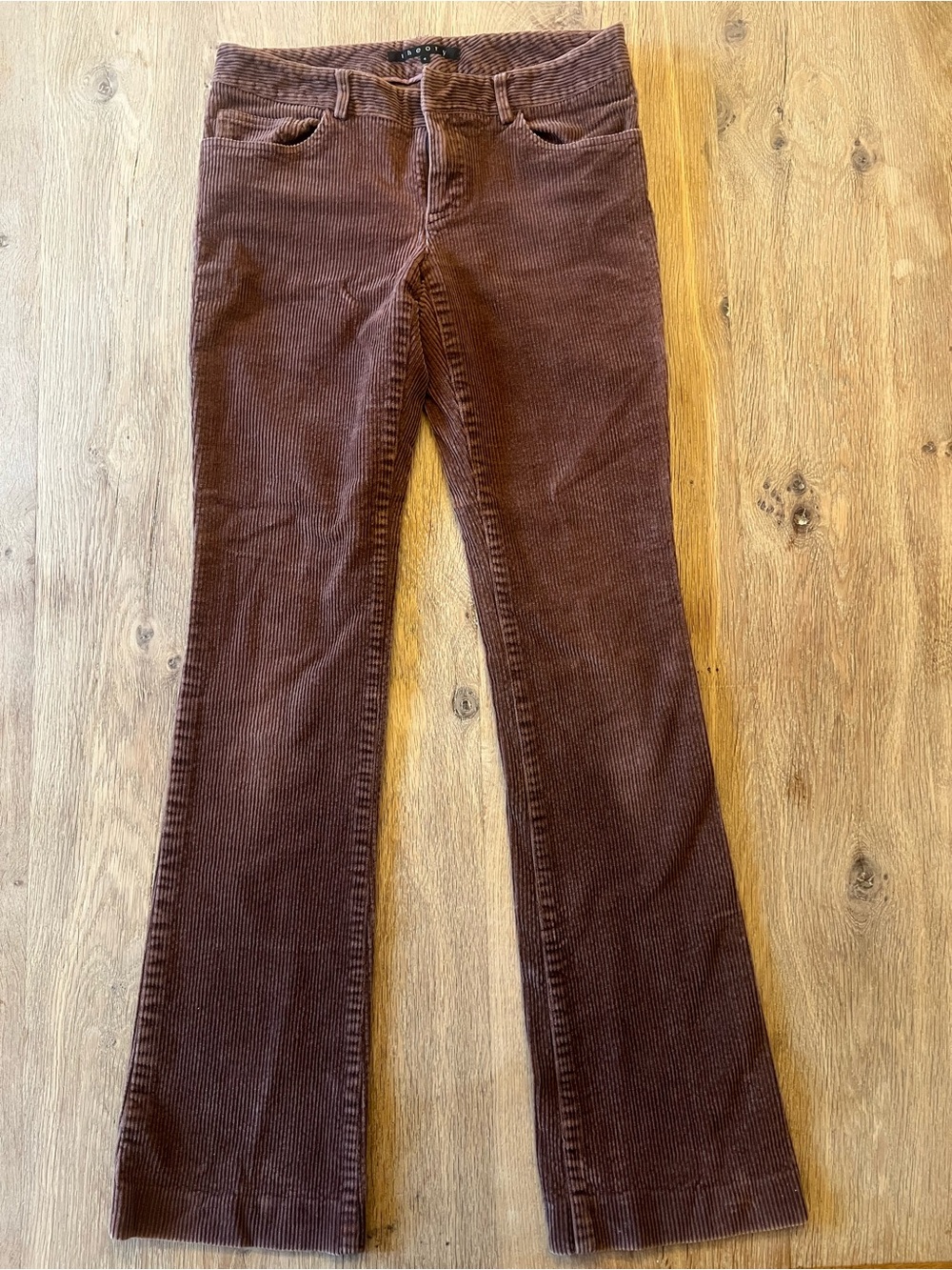 Vintage Theory Brown Corduroy Flared Pants